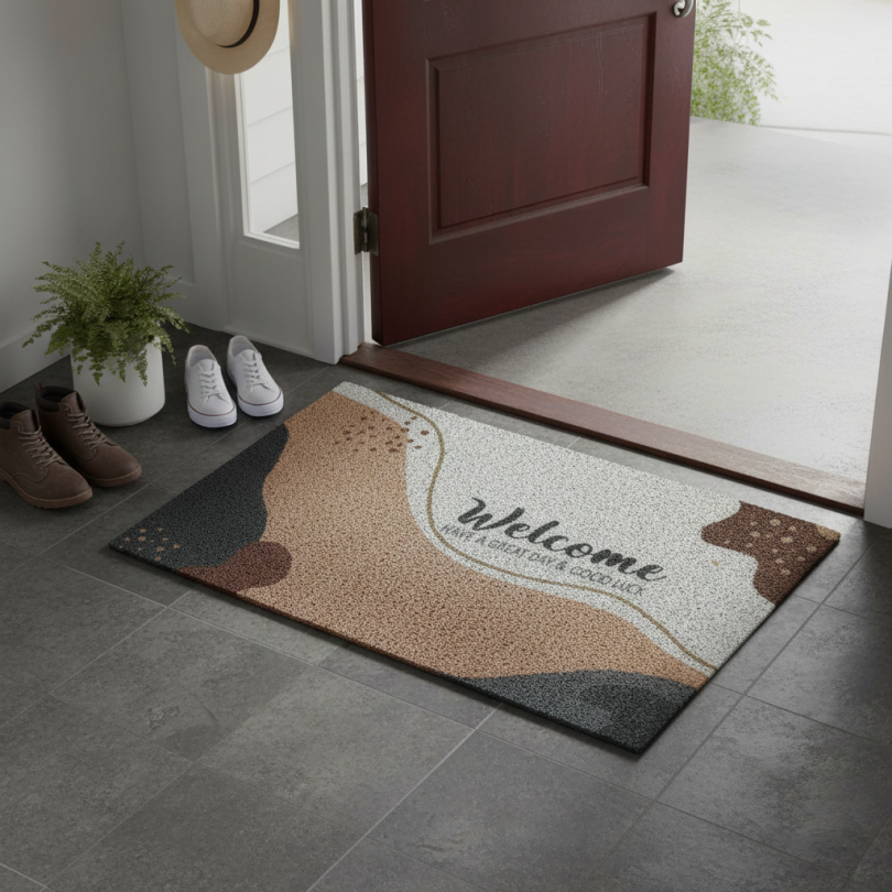Коврик придверный "Welcome" 38 × 58 см