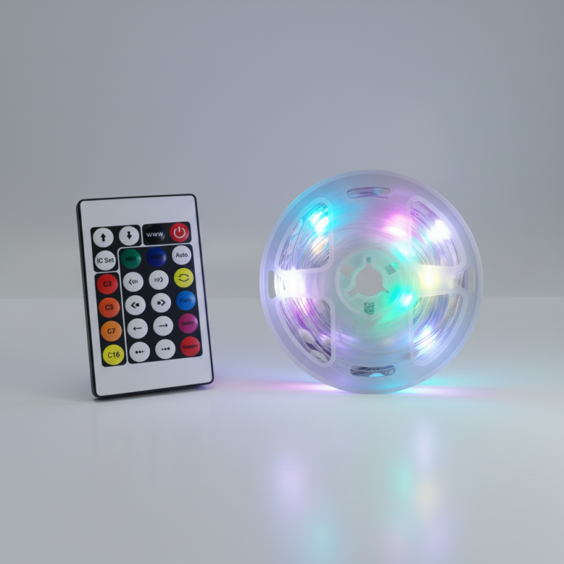 Светодиодная гирлянда-нита LED RGB (5 метров)