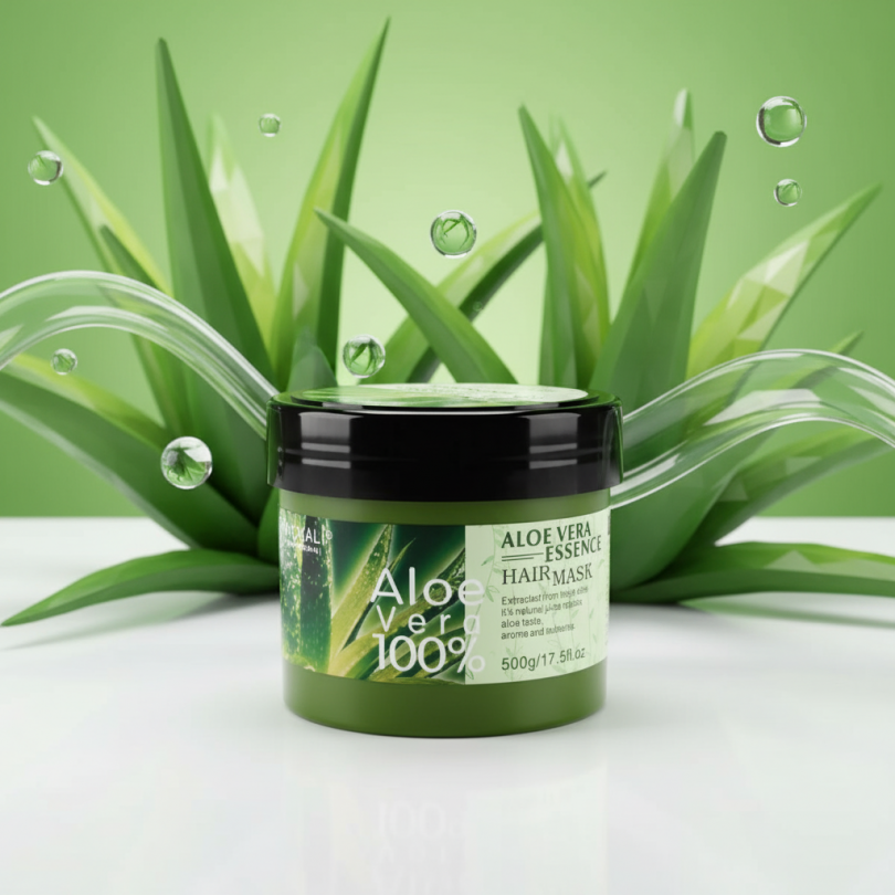 Маска для волос Wokali Aloe Vera 100% Essence (500 г)