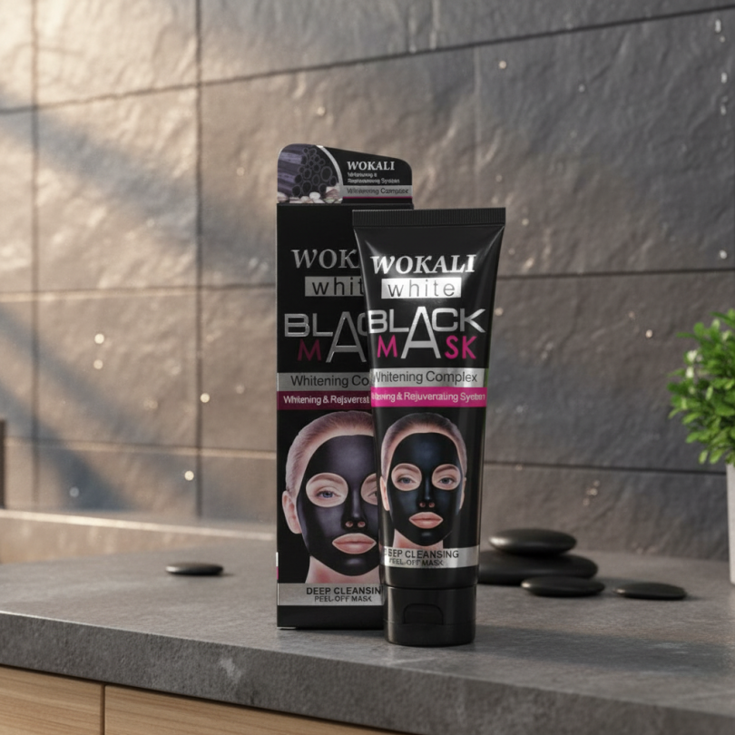 Черная маска-пленка для лица Wokali Whitening Complex — Deep Cleansing (130 мл)
