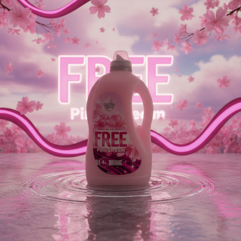 Кондиционер ополаскиватель для белья FREE "Pink Dream" (4л)
