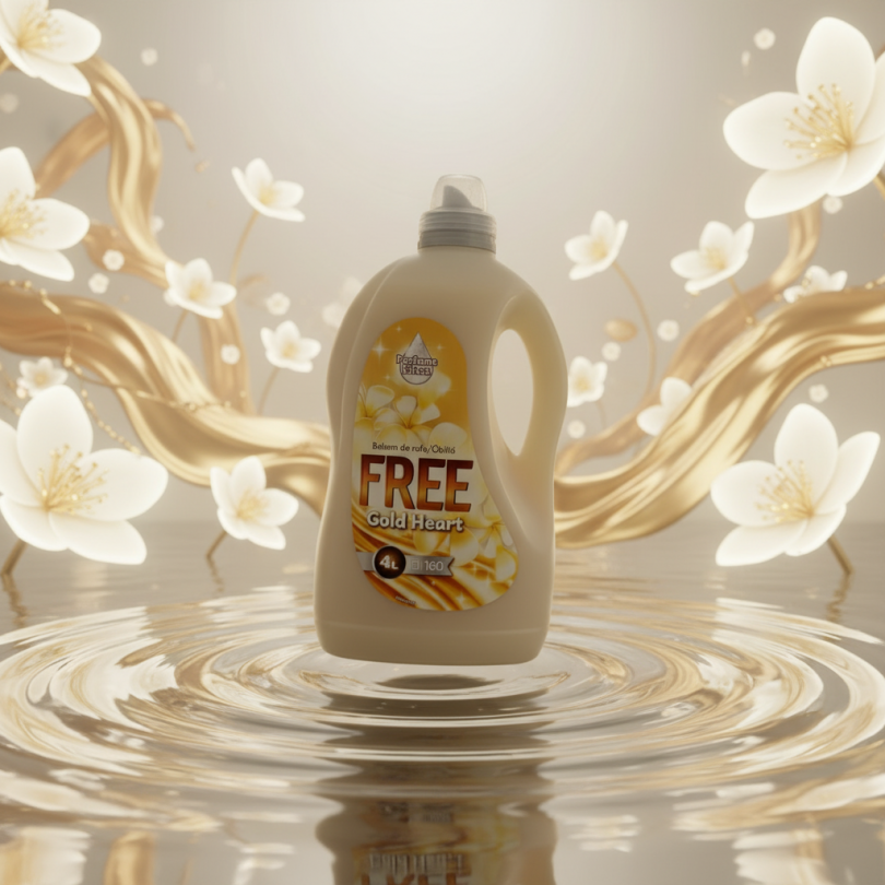 Кондиционер ополаскиватель для белья FREE "Gold Heart" (4л)