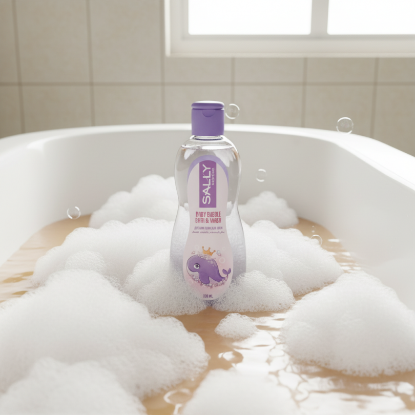 Детская пена для ванны Sally Baby Bubble Bath & Wash (200 мл)