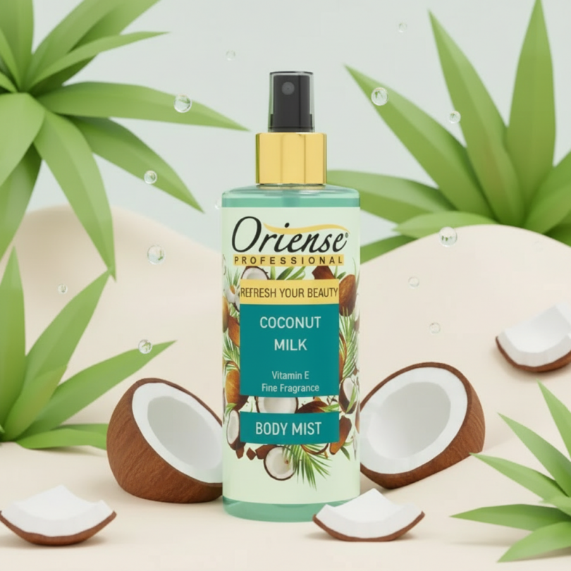 Парфюмированный спрей для тела Oriense Professional "Coconut Milk" (Body Mist)