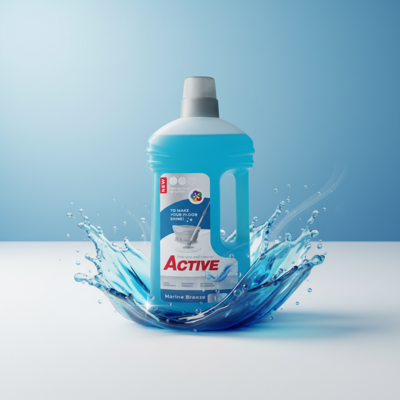 Чистящее средство для полов и стен Active Marine Breeze (Морской бриз)