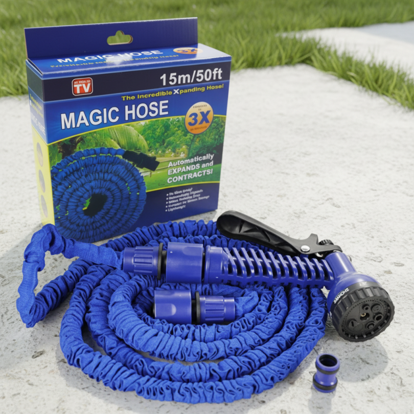 Шланг Magic Hose — Саморастягивающийся (15 метров / 50 футов)
