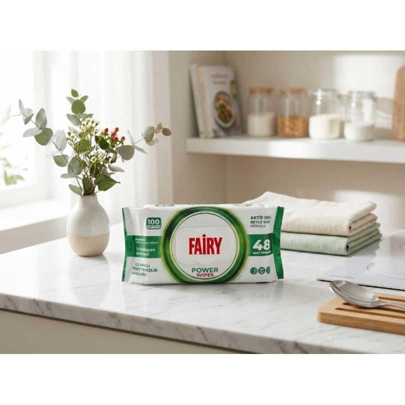 Fairy Power Wipes — Универсальные чистящие салфетки