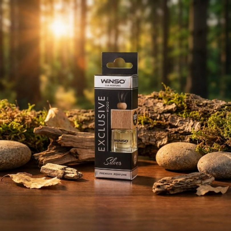 Автомобильный парфюм WINSO Exclusive Wood — Silver