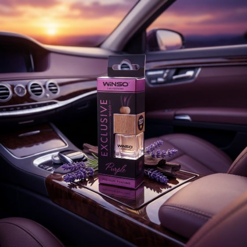 Автомобильный парфюм WINSO Exclusive Wood — Purple