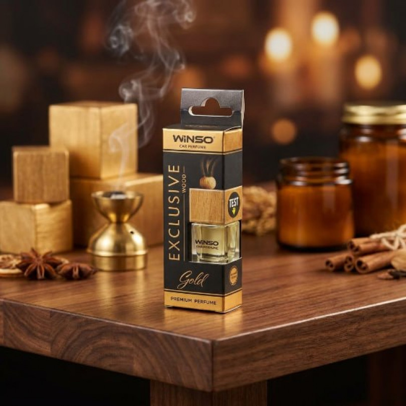 Автомобильный парфюм WINSO Exclusive Wood — Gold